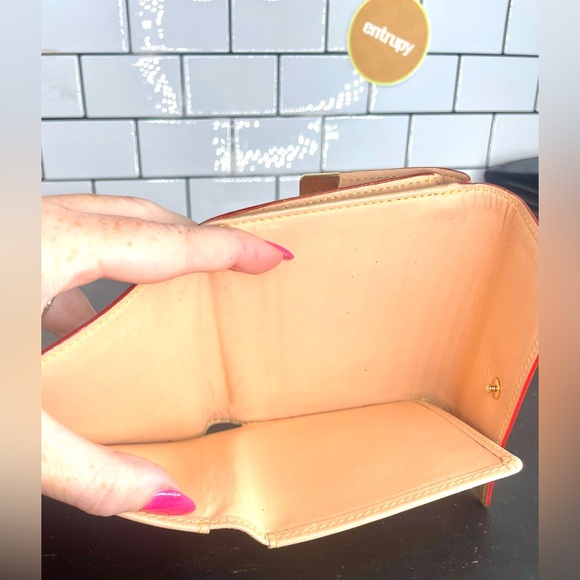 Louis Vuitton x Takashi Murakami Porte Monnaie Trifold Wallet -Multicolore White - Picture 8 of 9